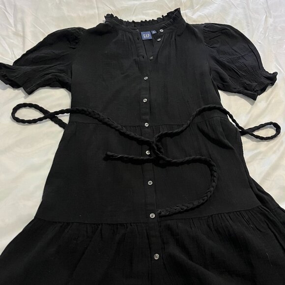 Gap Crinkle Gauze Mini Dress - Picture 2 of 4